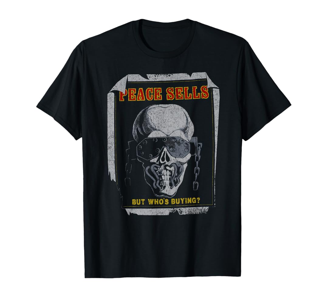 Amazon.com: Megadeth - Peace Sells but Who's Buying? T-Shirt